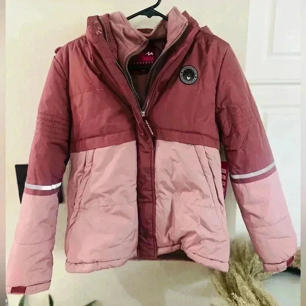 PINK PLATINUM GIRLS JACKET SIZE 14/16 NWT